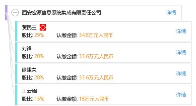 西安宏源信息系统集成有限责任公司信息系统集成服务